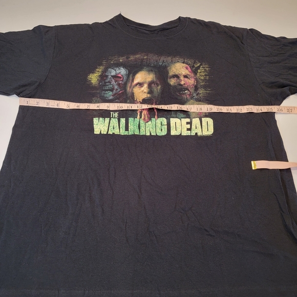 Vintage The Walking Dead Horror Movie Promo T Shirt / Amc Film Holding Inc 2X - Picture 8 of 11